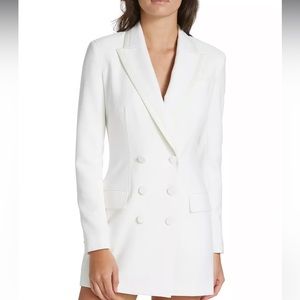 White blazer dress size 12